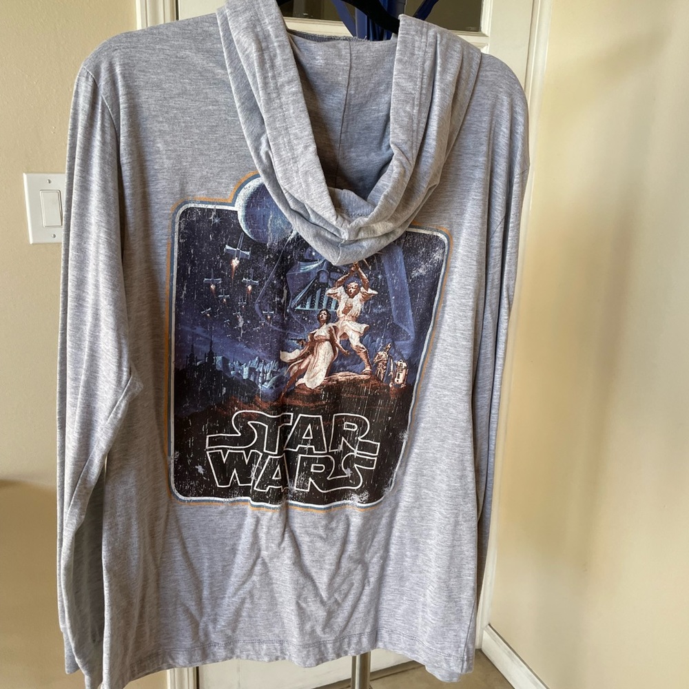 Disney Star Wars hoodie, gray, size S